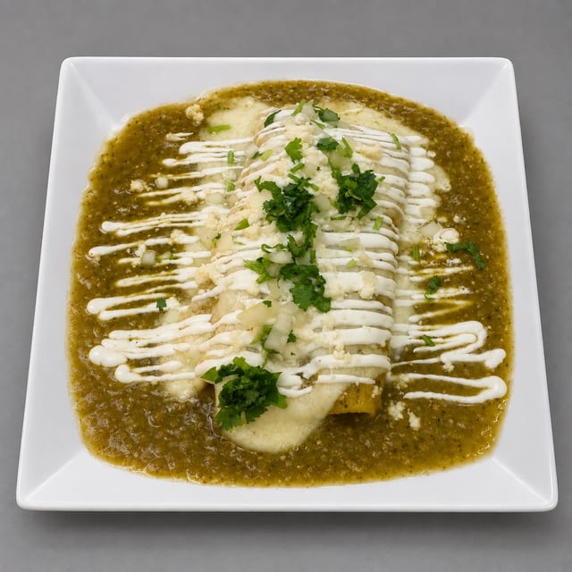 Green Enchiladas.