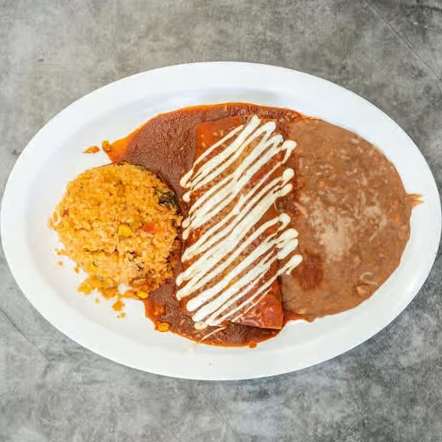 Enchiladas Rojas.