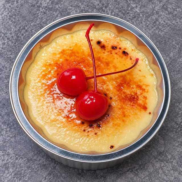 Créme Brûlée.